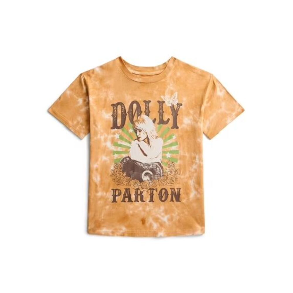 NWT Dolly Parton Tie Dye Graphic T Shirt Boys' Size XS (4/5 )